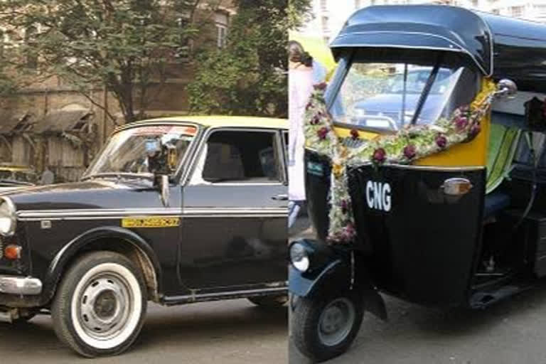 rickshaws taxis without meter recalibration in Mumbai