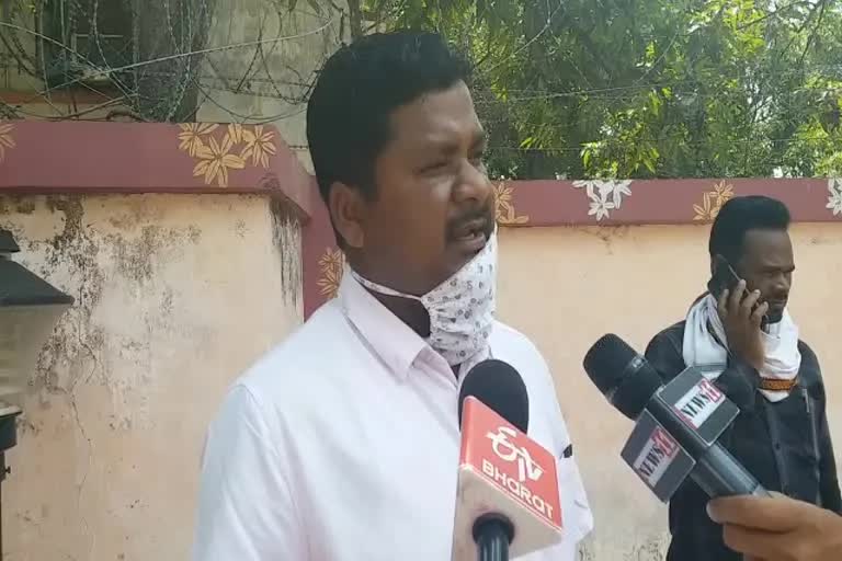 Suspended Congress MLA Rajesh Kachhap