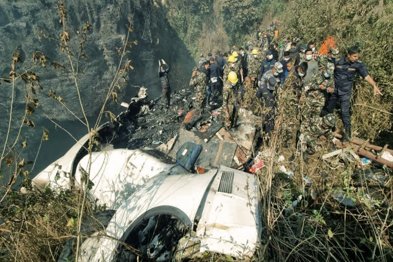 Pokhara Plane Crash ETV BHARAT