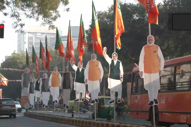 PMs Roadshow In Delhi Today Ahead Of Mega BJP Meet