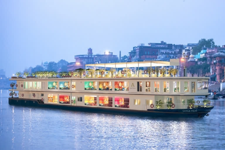 Ganga Vilas cruise gets stuck in Bihar's Chhapra; Congress calls it 'obscene'