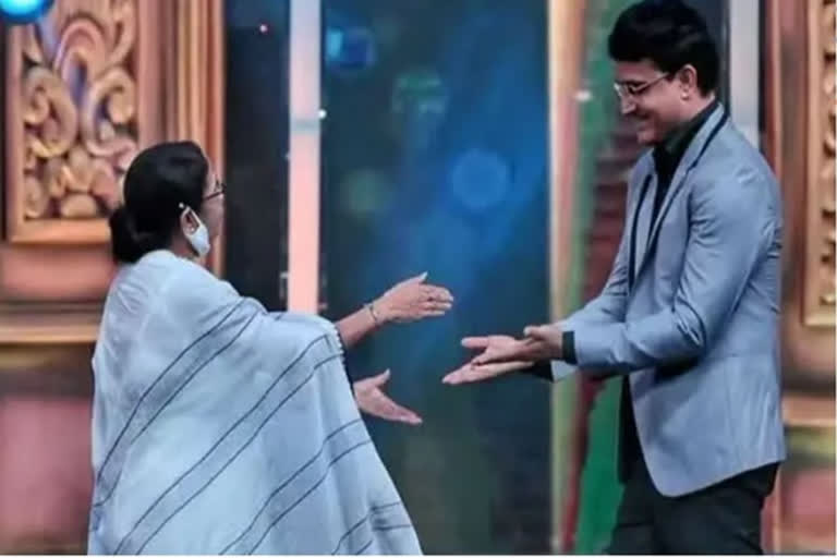 Sourav Ganguly Meets Mamata Banerjee