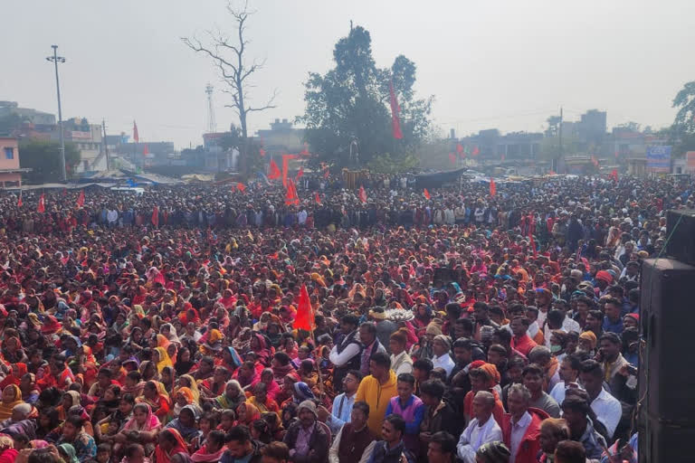 Public resolution meeting in Bagodar Giridih