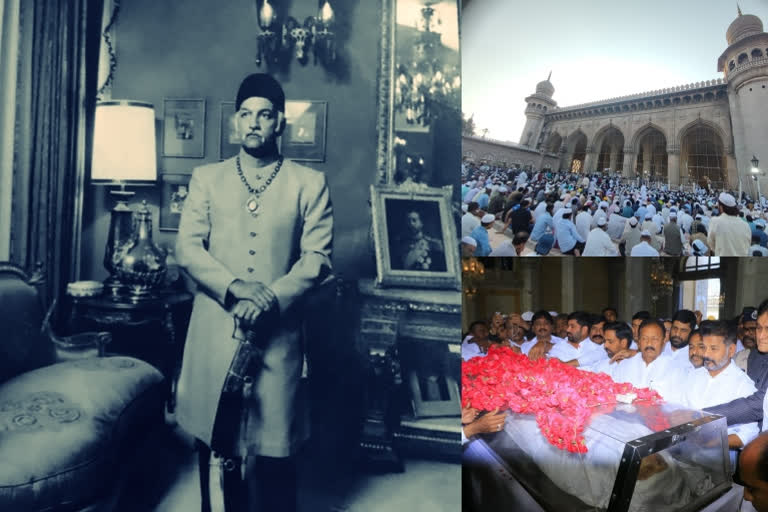 Mukarram Jah, 8th Nizam of Hyderabad, laid to rest at Makkah Masjid