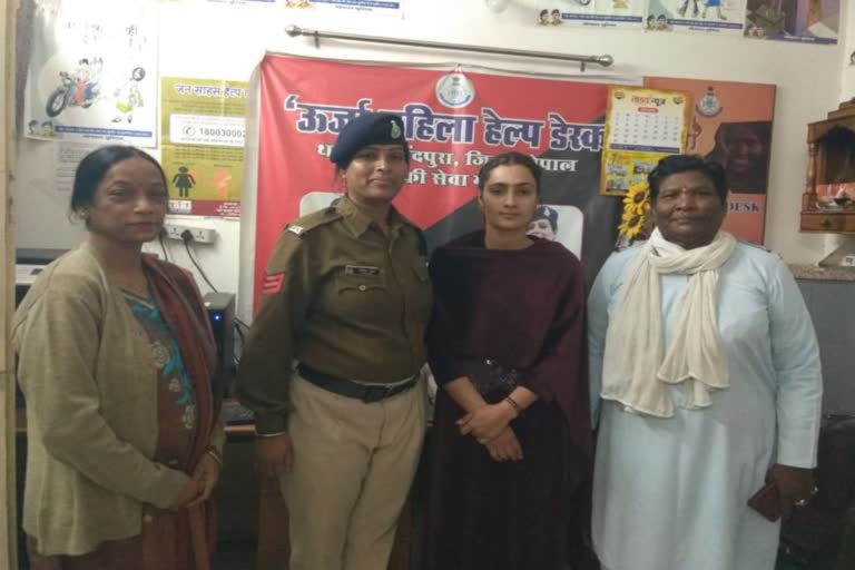 kashmiri girl in shelter of bhopal police