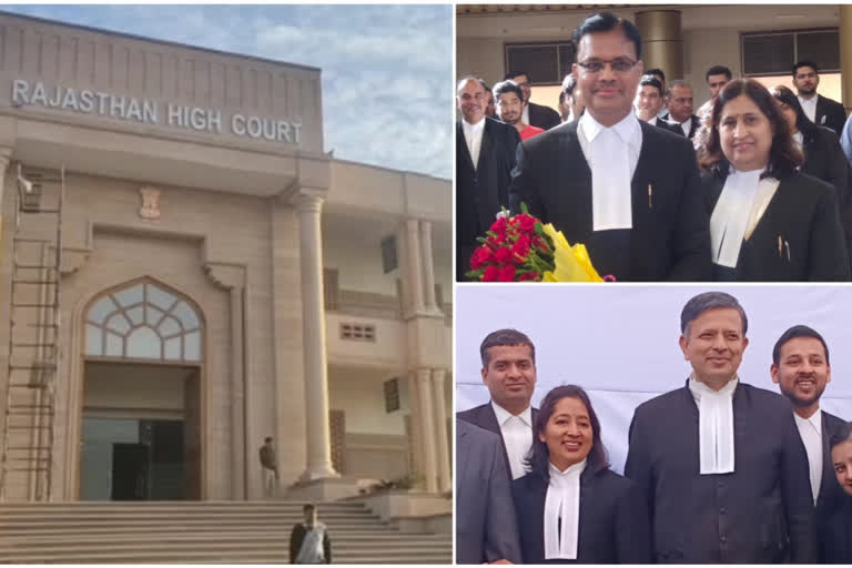 Nine judges takes oath at Rajasthan High Court including a couple