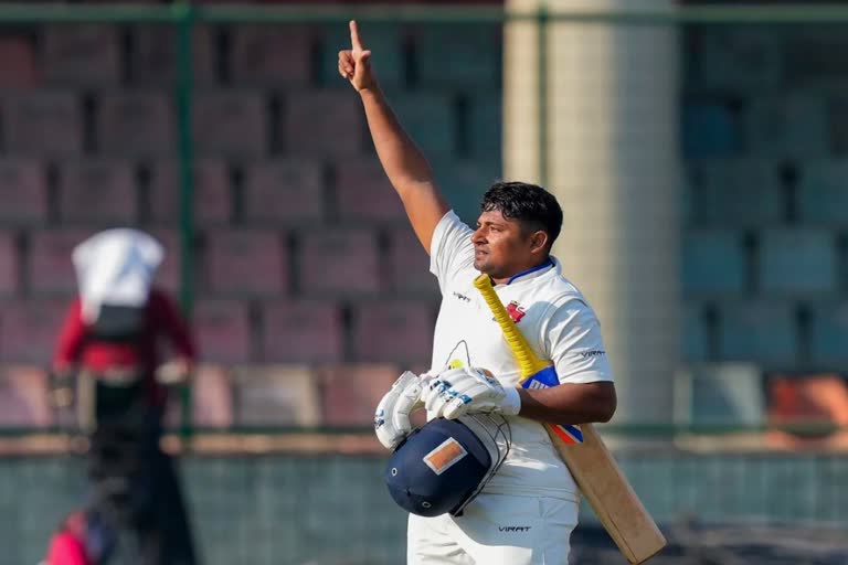 Ranji Trophy  रणजी ट्रॉफी  सरफराज खान  Sarfaraz Khan  Sarfaraz Khan century  सरफराज खान शतक