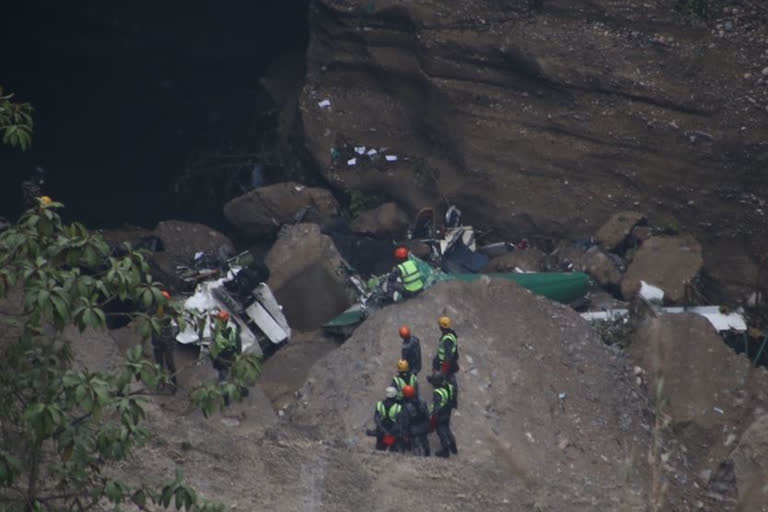 The tragic Yeti Airlines aircraft carrying 72 people, including five Indians crashed and the search for the last missing person started early morning on Wednesday with the help of divers and four drones, rescuers have given up hope of finding the missing person alive.