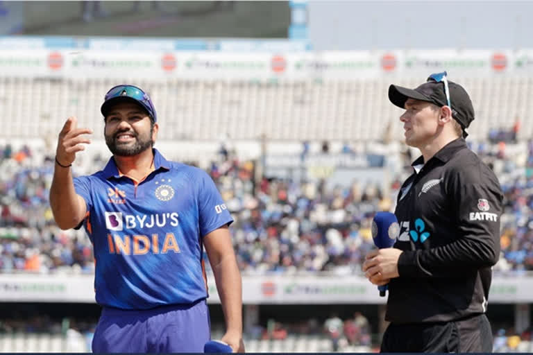 india vs new zealand odi, India elect to bat first