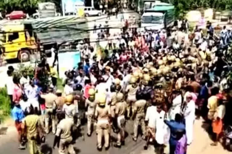 Youth League's march to Kerala Secretariat in turns violent