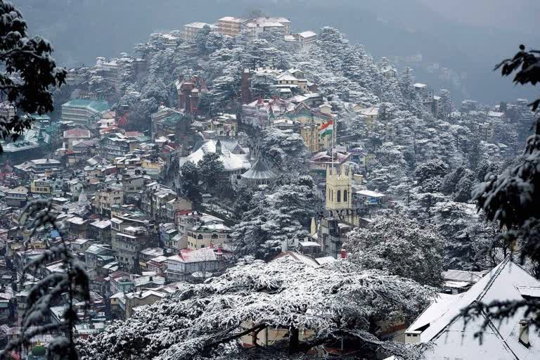 dc shimla aditya negi on Snowfall