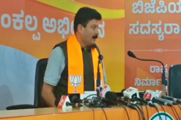 BJP chief spokesperson MG Mahesh