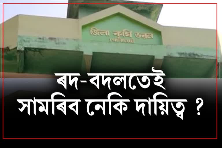 Golaghat agri scam update