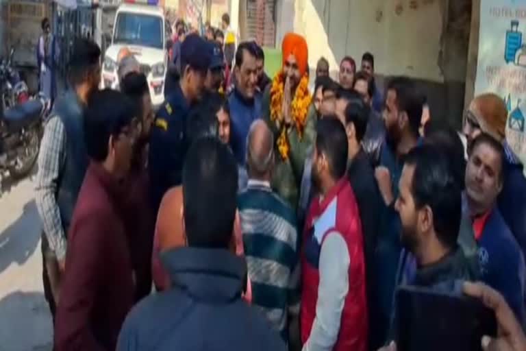 Sandeep Singh reached Kurukshetra Pihowa