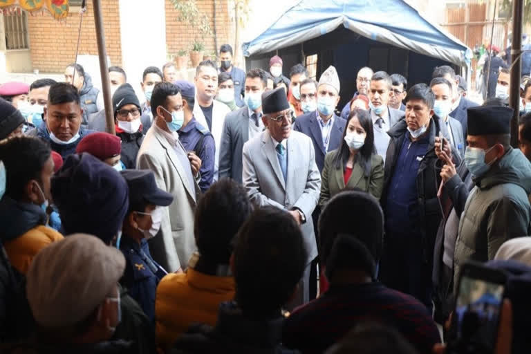 Nepal PM meets families of those killed in Yeti Airlines plane crash