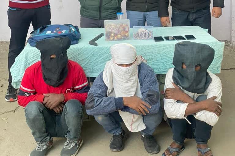 three thieves arrested in delhi