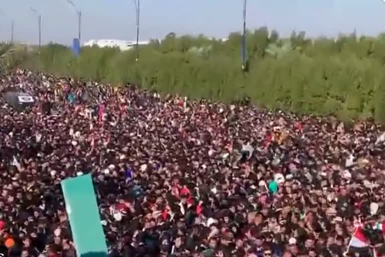 stampede at Iraqi football stadium ahead of Arabian Gulf Cup final