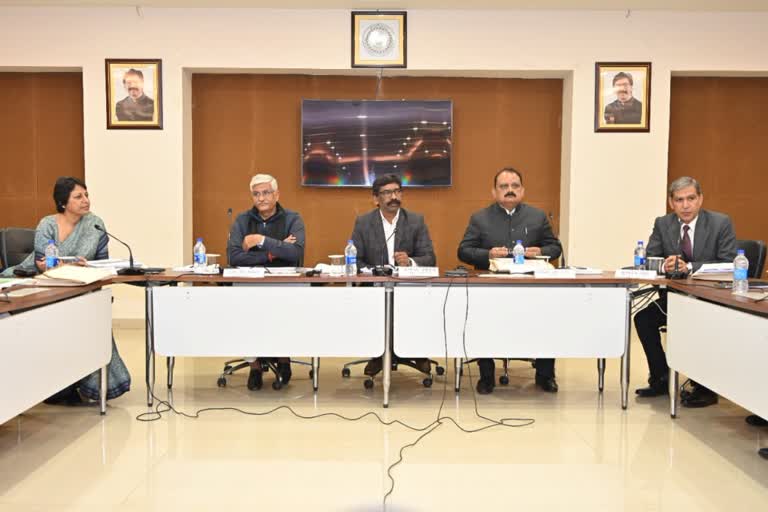 हेमंत सोरेन से मिले केंद्रीय जल शक्ति मंत्री गजेंद्र सिंह शेखावत - Union Jal Shakti Minister Gajendra Singh Shekhawat met Hemant Soren