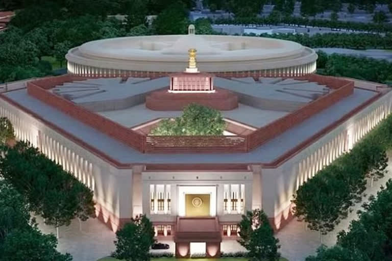 new Parliament House ETV Bharat