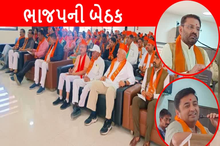 BJP Executive Meeting પહેલી વાર ભાજપની કારોબારી બેઠક શહેરમાં નહીં પણ જિલ્લામાં યોજાશે