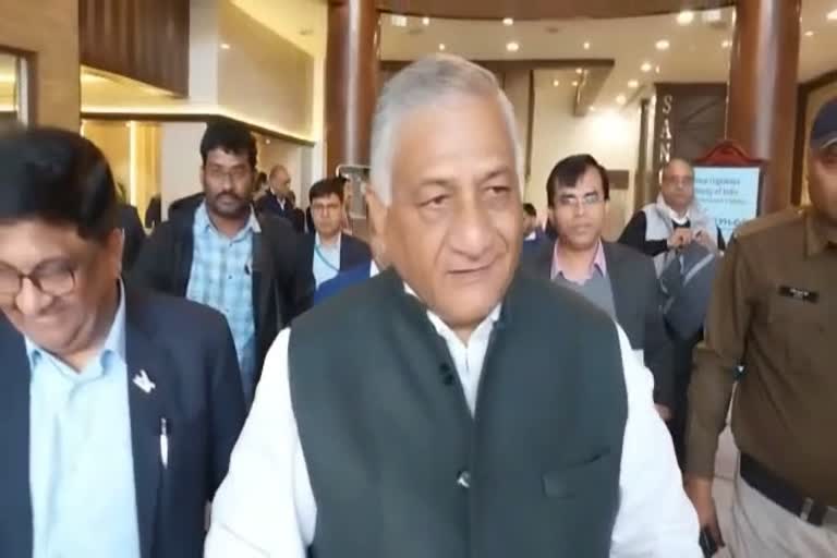 VK Singh Visit Jabalpur