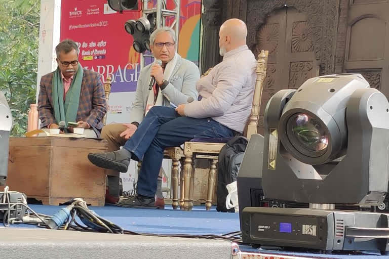 Ravish Kumar at Jaipur Literature Festival