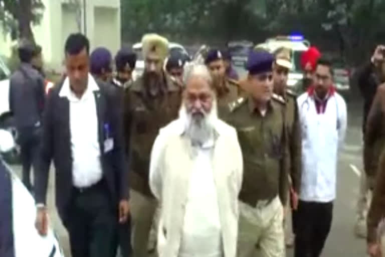 haryana home Minister Anil Vij visit to Ambala Central Jail