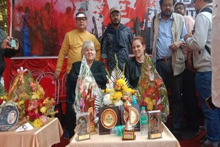 Che Guevara daughter Aleida Guevara attend a programme in Jadavpur University During her Kolkata Visit