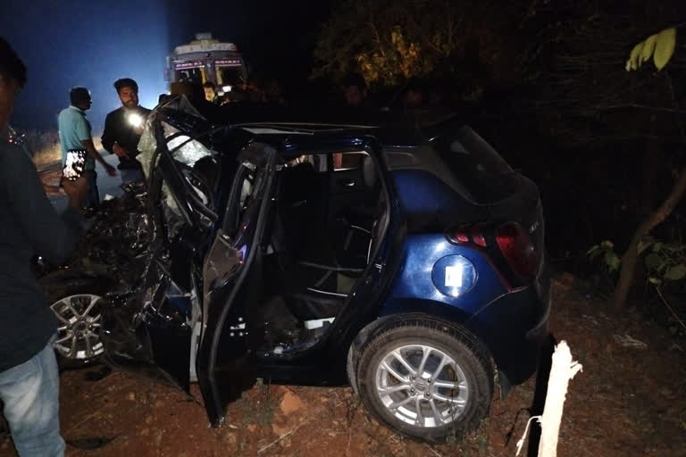 Road Accident in Telangana ETV BHARAT