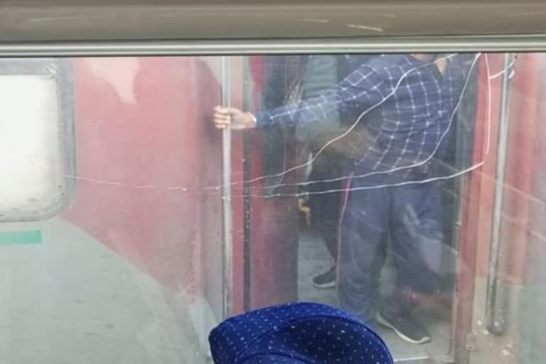 Stones Pelted On Vande Bharat Express