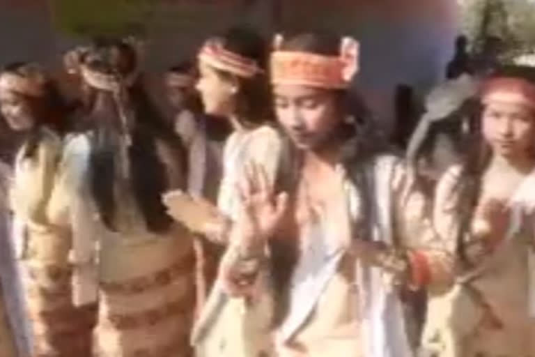 Cultural programme of Manuhe Manuhor Babe Group