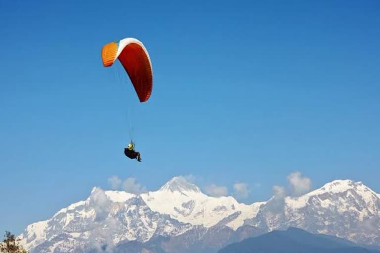 Paragliding site in kullu