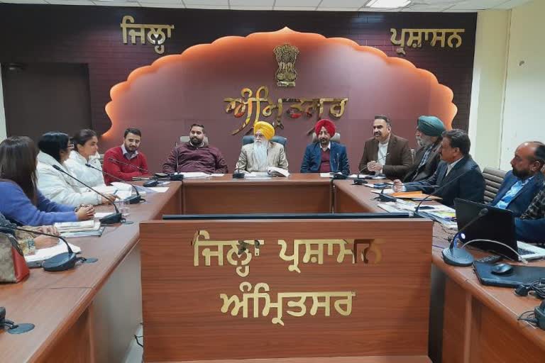 Dr. Nijjar reviewed the preparations for the beautification of Amritsar in connection with the G 20 summit