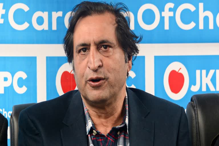 Sajad Lone writes to LG Sinha