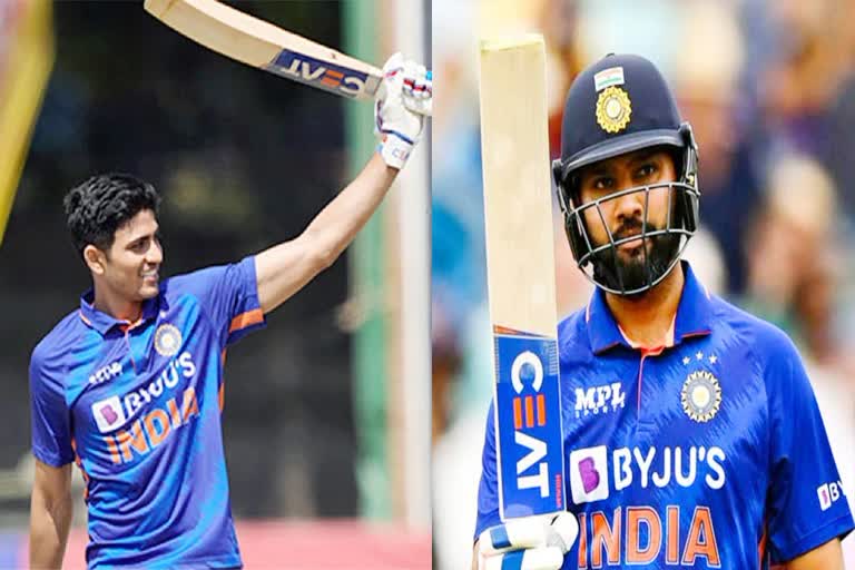 Shubman Gill and Rohit Sharma