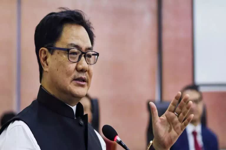 Union Law Minister Kiren Rijiju