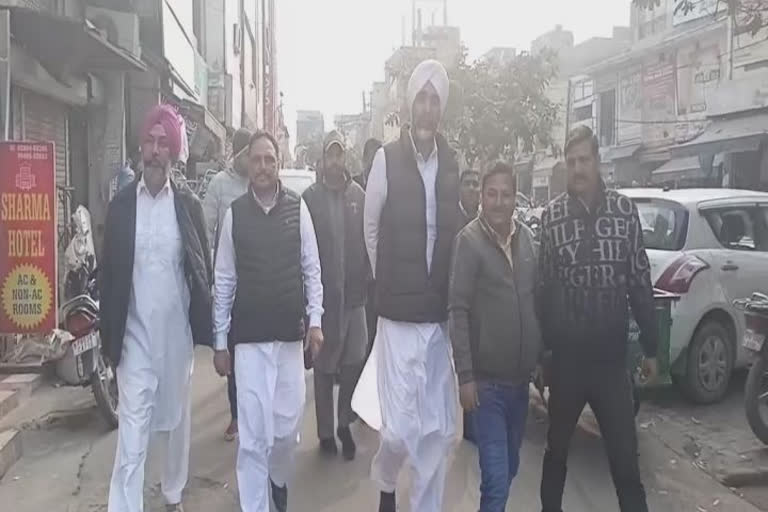 Manpreet Badal came to meet Bathinda Municipal Councillor