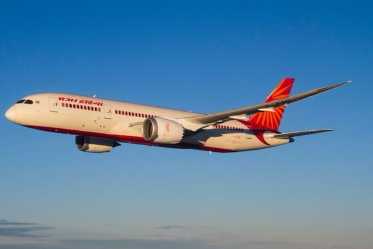 Air India Express flight returns