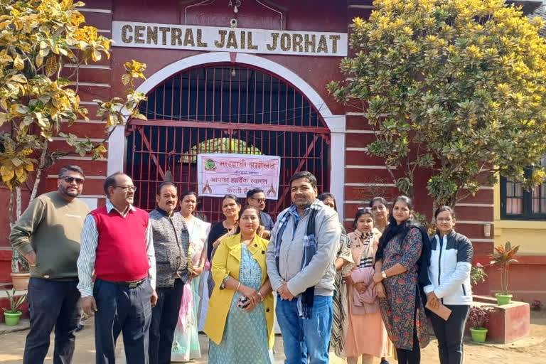Distribution of relief to inmates of Central Jail