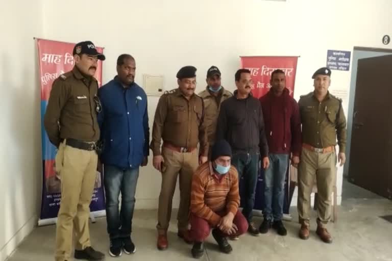murderer was arrested late night from Saharanpur