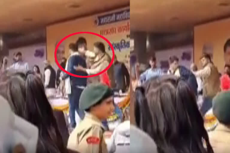 RU Student union president slapped in Jaipur, supporters clashed in Maharani college after the incident