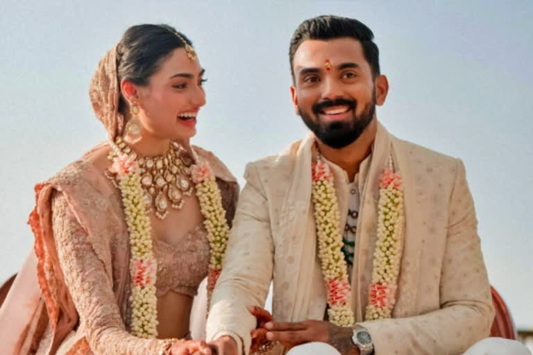 Athiya Shetty-KL Rahul exude charm in first official wedding photos