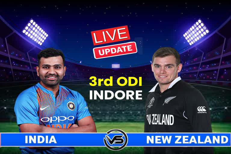 India Vs New Zealand Indore Match