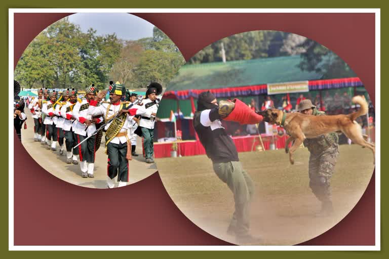 Pre republic day celebration in Tezpur army camp