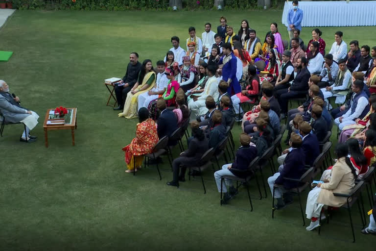 PM Modi tweets video of his 'lively interaction' with youngsters under 'Know Your Leader' programme