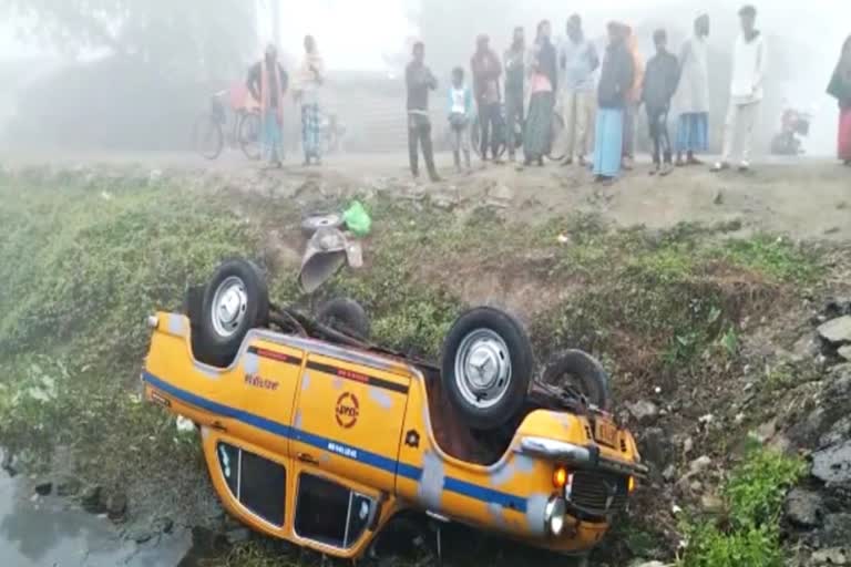 Road Accident due to Fog