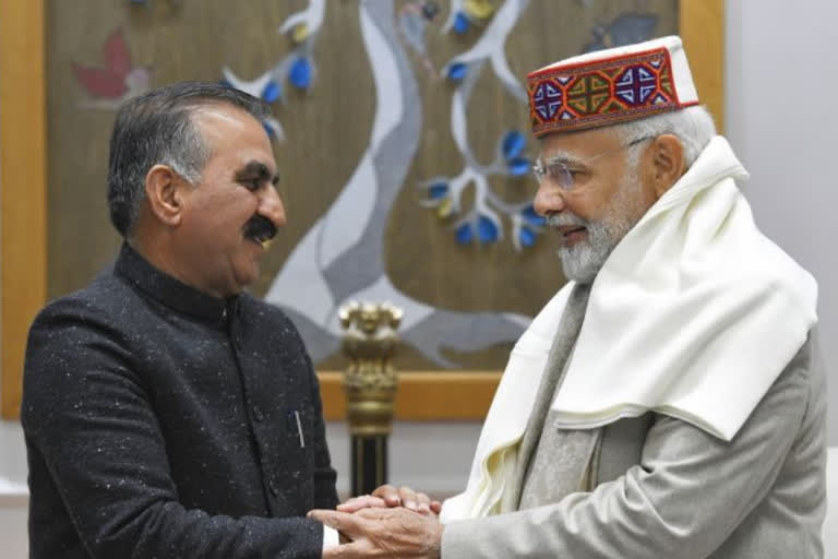 Himachal CM Sukhu calls on PM Modi