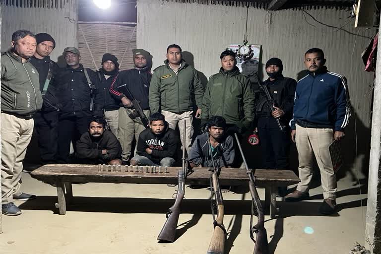 Poachers arrested with weapons in Sonitpur