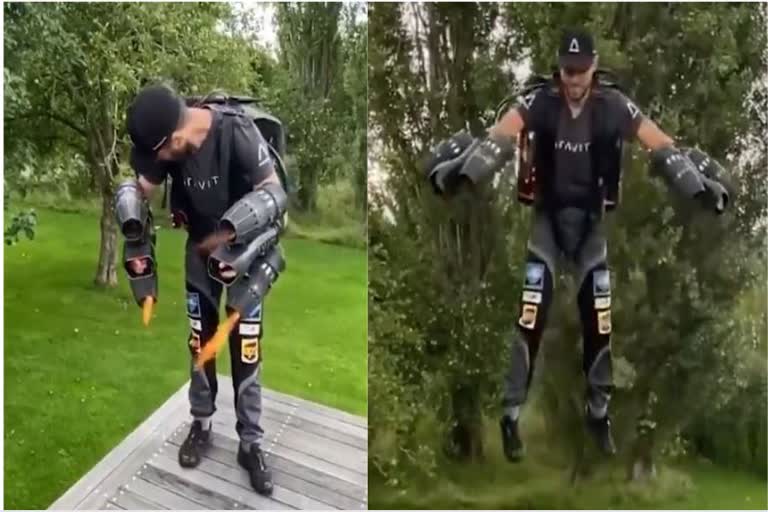 Jet pack suit