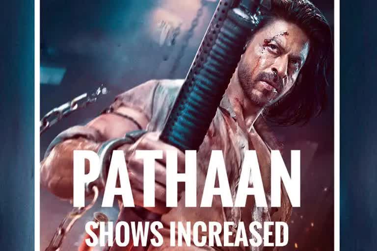 Pathaan Show Increased: ફર્સ્ટ ડે શોમાં 'પઠાણ'નું તોફાન, હવે 8 હજાર સ્ક્રીન પર ચાલશે ફિલ્મ
